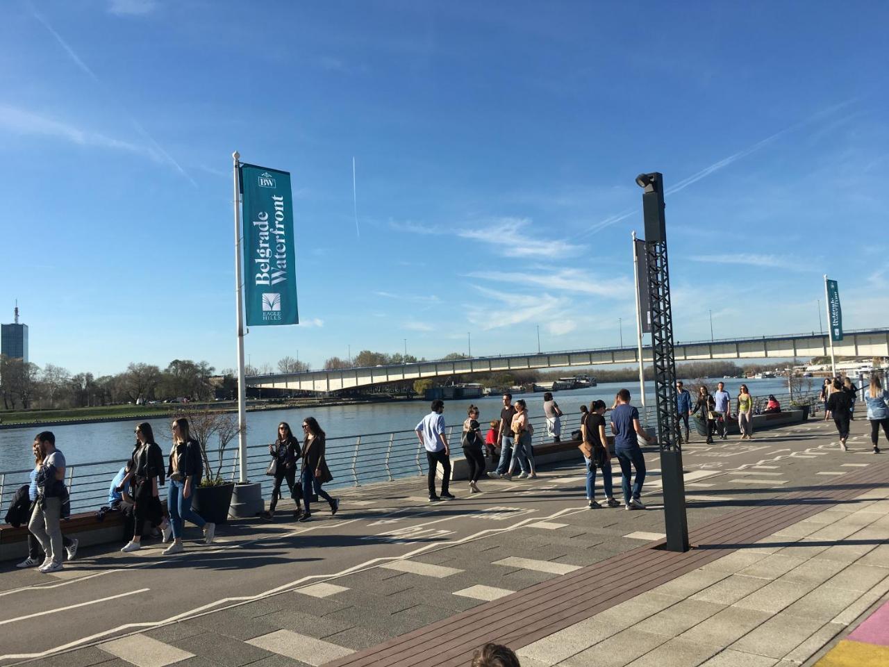 Belgrade Waterfront - Beograd Na Vodi Leilighet Eksteriør bilde